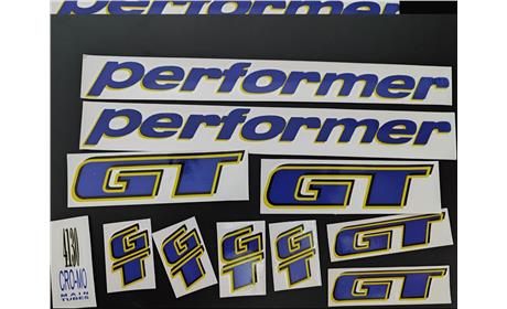 KIT ADESIVOS PARA QUADRO E BIKE BMX GT PERFORMER