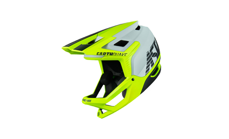 CAPACETE ASW BIKE EARTHQUAKE AMARELO CINZA
