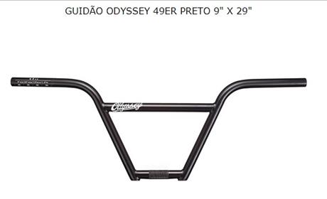 GUIDÃO ODYSSEY 49ER 9 X 29 PRETO