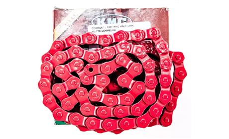 CORRENTE KMC HL-710 HALF LINK VERMELHO