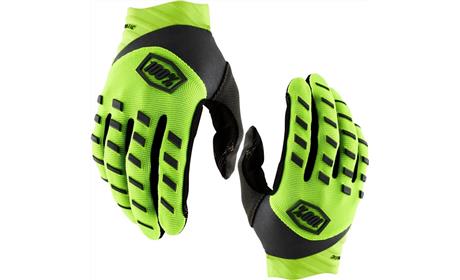 LUVA 100% AIRMATIC FLUOR / PRETO INFANTIL P