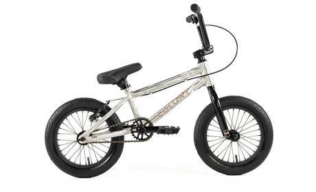 BICICLETA BMX 14 COLONY HORIZON ARO 14 PRATA ESCOVADO