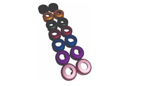 BAR END IMPACT ALUMINO PAR CORES