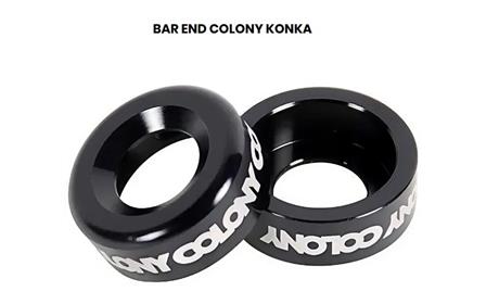 BAR END COLONY KONKA 7/8 PRETO