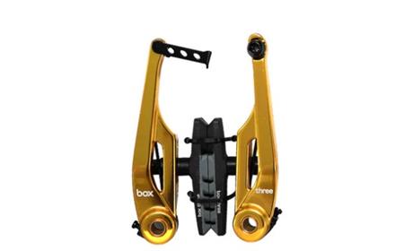 FREIO BOX THREE V-BRAKE PRO 108MM DOURADO