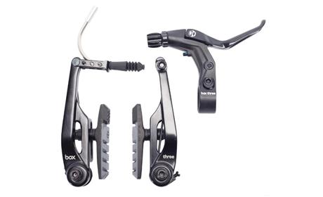 KIT FREIO BOX THREE V-BRAKE PRO 108MM PRETO