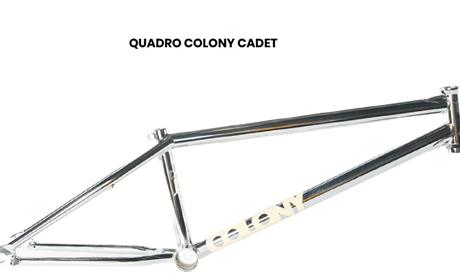 QUADRO COLONY CADET 19.20 - 20.40 ou 20.70 CROMADO