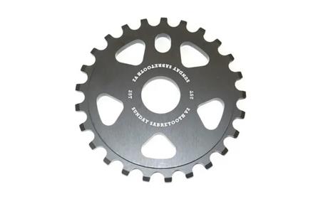 COROA SUNDAY SABRETOOTH V2 25 ou 28 DENTES PRETO