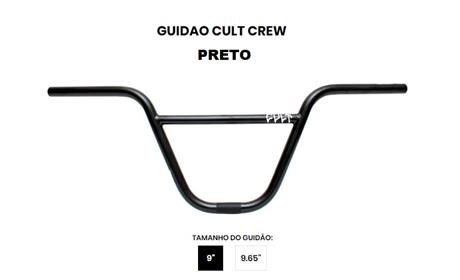 GUIDAO CULT CREW 9 - 9.35 e 9.65 X 30 PRETO