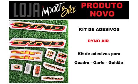 KIT ADESIVOS PARA QUADRO E BIKE BMX DYNO AIR
