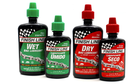 LUBRIFICANTE FINISH LINE 120ML - VERMELHO SECO ou VERDE UMIDO
