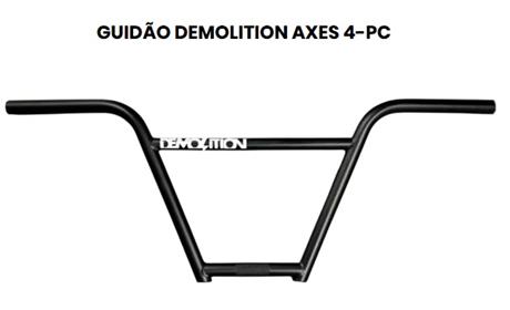 GUIDÃO DEMOLITION AXES 4-PC 9.25 ou 9.50 PRETO