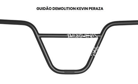 GUIDÃO DEMOLITION KEVIN PERAZA 9.50 ou 10 PRETO