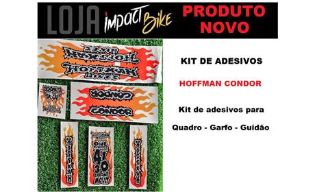 KIT ADESIVOS PARA QUADRO E BIKE BMX HOFFMAN CONDOR