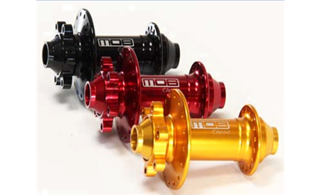 CUBO MOB DIANTEIRO MTB EIXO 15MM 32 FUROS DISCO - PRETO - VERMELHO  - DOURADO