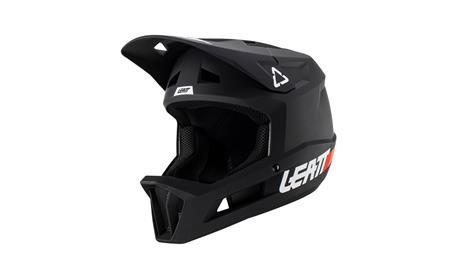 CAPACETE FULL FACE LEATT GRAVITY 1.0 PRETO / BRANCO ADULTO