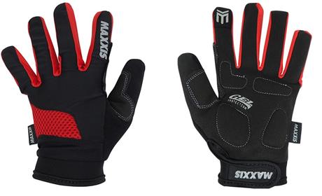 LUVA MAXXIS PRETO/VERMELHO 144