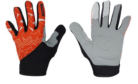 LUVA MAXXIS PRETO/LARANJA/CINZA 149