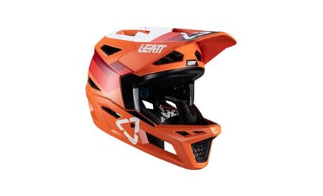 CAPACETE FULL FACE LEATT GRAVITY 4.0 LARANJA
