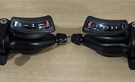 TROCADOR MICROSHIFT RAPID FIRE 3 X 9 27 VELOCIDADES SEM FREIO