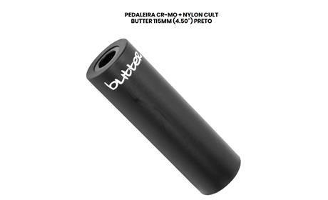 PEDALEIRA CR-MO + NYLON CULT BUTTER 115MM (4.50) PRETO
