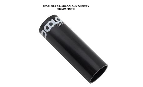 PEDALEIRA CR-MO COLONY ONEWAY 103MM (4.00) PRETO