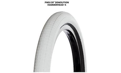 PNEU DEMOLITION HAMMERHEAD-S 20 X 2.25 ou 2.40 BRANCO c/ FAIXA PRETO