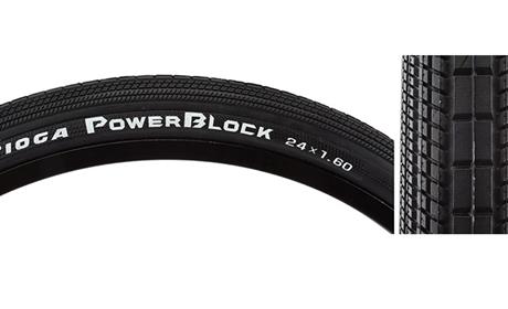 PNEU TIOGA POWERBLOCK 24 X 1.60 CRUISER ARAME