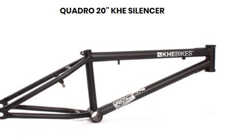 QUADRO 20 KHE SILENCER 20.60 PRETO FOSCO
