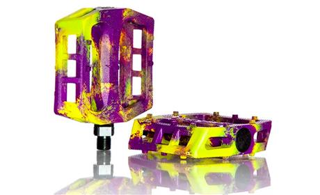  PEDAL DEMOLITION TROOPER NYLON ROXO / AMARELO