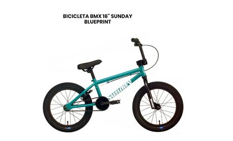 BICICLETA BMX ARO 16 SUNDAY BLUEPRINT AZUL