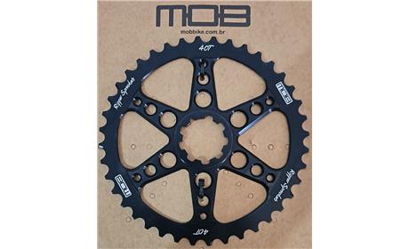 SUPER COG RIPPER SPROCKETS MOB 1 x 10 40 e 42 DENTES PRETO