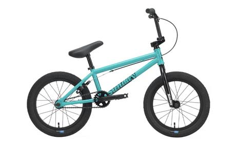 BICICLETA SUNDAY PRIMER ARO 16 AZUL TURQUESA 