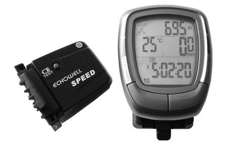 COMPUTADOR VELOCIMETRO ALTIMETRO ECHOWELL A1 21 FUNÇOES