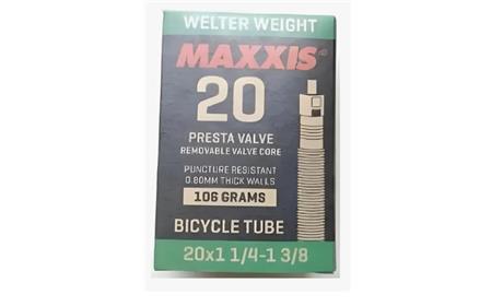 CÂMARA DE AR MAXXIS 20 X 1/4 e 3/8 BICO FINO