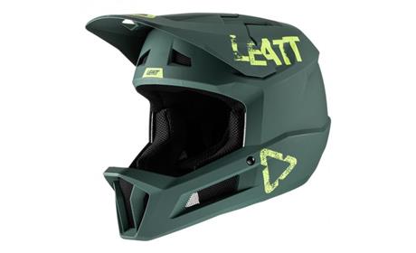 CAPACETE FULL FACE LEATT GRAVITY 1.0 VERDE / FLUO ADULTO