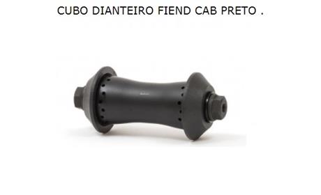 CUBO DIANTEIRO FIEND CAB PRETO