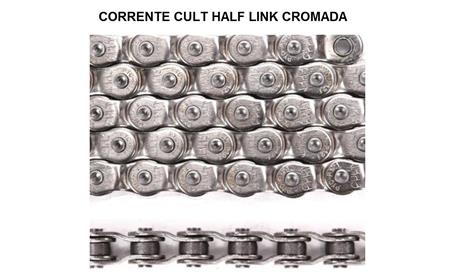 CORRENTE CULT HALF LINK CROMADA