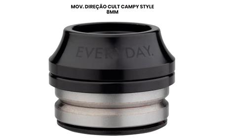 MOV. DIREÇÃO CULT CAMPY STYLE 8MM PRETO