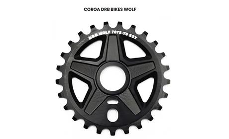 COROA DRB WOLF 25 ou 28 DENTES PRETO
