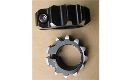 ABRAÇADERIA DABOMB ENGRENAGEM 31.8MM P/ CANOTE 27.2MM e 26.8MM
