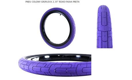 PNEU 20 COLONY GRIPLOCK ROXO COM FAIXA PRETA