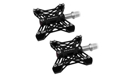 PEDAL XPD PLATAFORMA ARANHA PEQUENA ALUMÍNIO PRETO