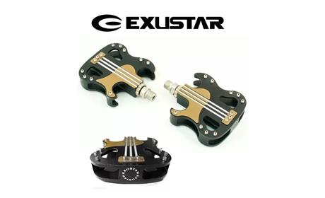 PEDAL EXUSTAR MOD. GUITARRA EIXO GROSO 9/16 ROLETADO