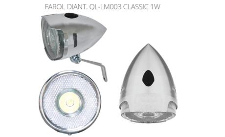 FAROL DIANTEIRO CUSTOM CHOPPER LOWRIDE ROCKET QL-LM003 