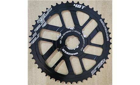 SUPER COG RELIC 48 DENTES + COG 18 DENTES PRETO