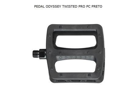 PEDAL ODYSSEY TWISTED PRO PRETO