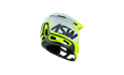 CAPACETE ASW BIKE EARTHQUAKE AMARELO CINZA — foto 3