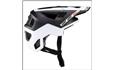 CAPACETE FULL FACE LEATT ENDURO 4.0 QUEIXEIRA REMOVIVÉL PRETO c/ BRANCO — foto 2