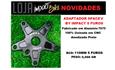 ADAPTADOR SPACE V BY IMPACT BCD 110MM 5 FUROS PRETO — foto 1